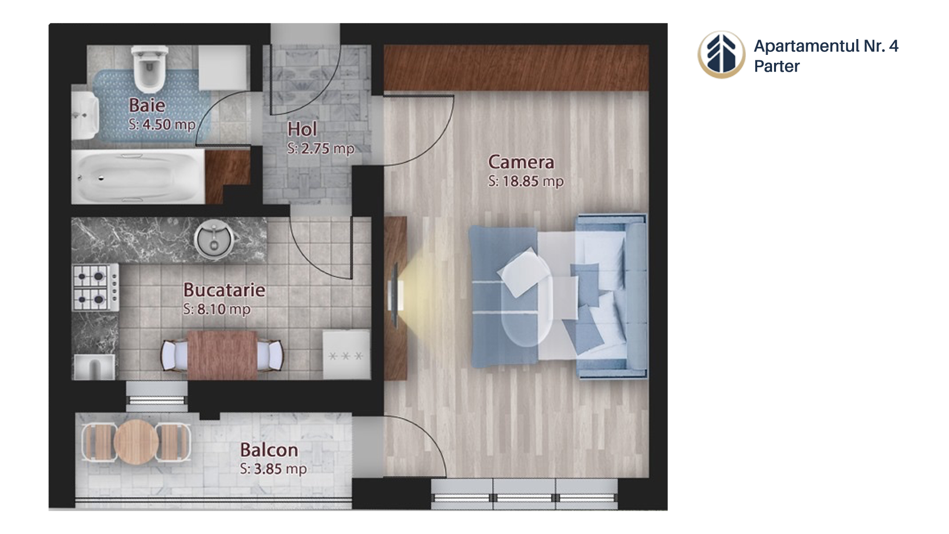 garsoniera spatioasa noua de vanzare in Bucuresti, Premium Plaza